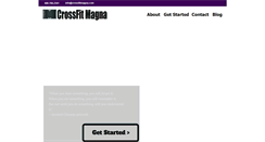 Desktop Screenshot of crossfitmagna.com